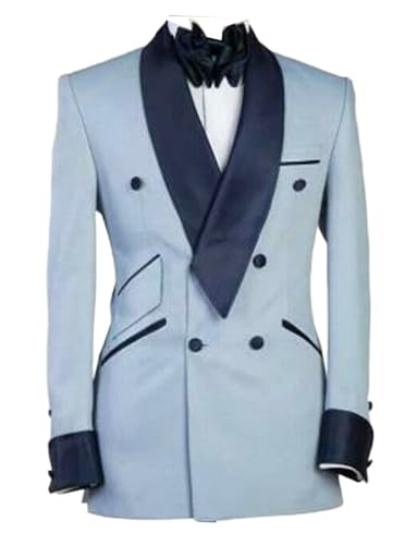 Veste de discours homme à double poitrine pour mariages et grands galas