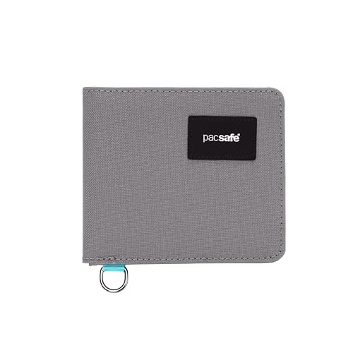 Pacsafe RFIDsafe Bifold Wallet Stone idéal pour sécuriser vos cartes en voyage