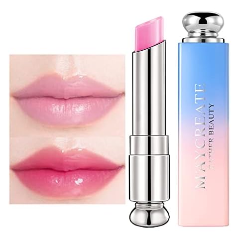Tinted Lip Balm Color Changing Lipstick Moisturizing Lipgloss Non Stick Lip Gloss Lip Balm Tinted Long Lasting for Lip Repair Cover