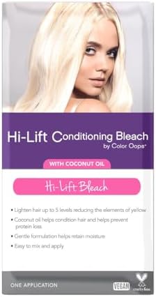 Color Oops Hi-Lift Conditioning Bleach with Coconut Oil, 1 Application