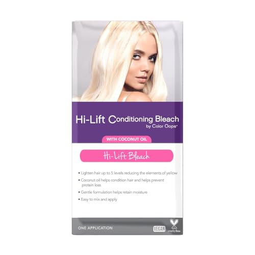Color Oops Hi-Lift Bleach | Lifts 3-5 Levels | Nourishing & Moisturizing Formula