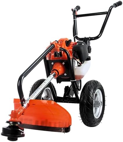 Desbrozadora DEMON Radburst Cortacésped | Motor de 2 tiempos | Re...