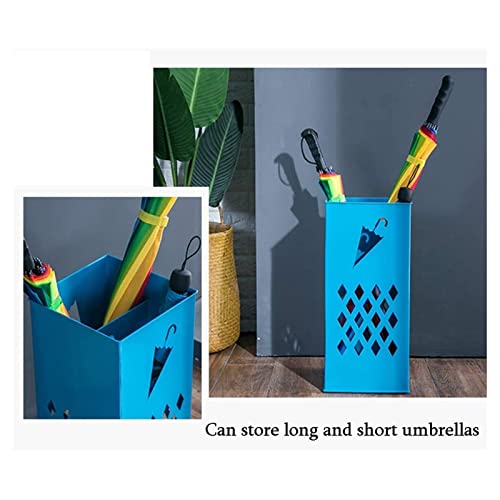 Porte-parapluies sur pied en fer de grande capacité pour hall d'hôtel et bureau - 4