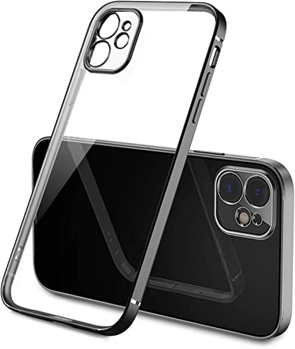 Coque iPhone 12 Pro anti-jaunissement protection intégrale souple Svart