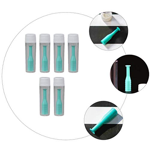 Kit de ferramentas de remoção de lente de contato portátil com 6 peças, caixa de para viagem, conjun