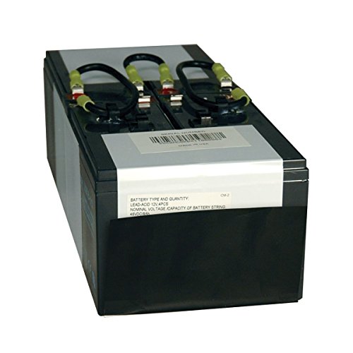 Tripp Lite Certified 48VDC SmartPro UPS Replacement Battery SMART5000TEL3U, SMART5000XFMRXL & SMX5000XLRT3U, 18-Month Warranty (RBC94-3U)