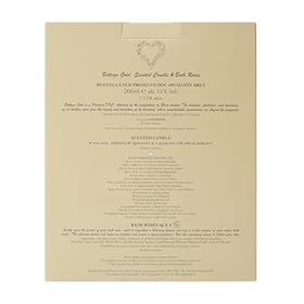 Bottega Gold Prosecco Gift Set - Bottega Gold DOC 200ml, 11% ABV, Scented Candle & Luxury Bath Roses, Pamper Gifts For Women - Alcohol Gift Sets for Ladies, New Mum Gifts, Christmas – BEAMS INTERNATIONAL