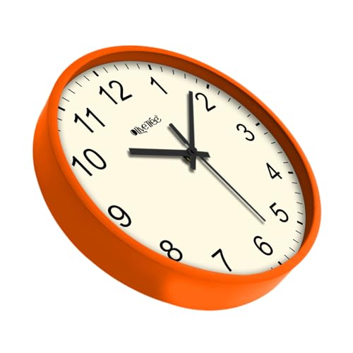 Image of Olive Tree Wall Clock 12 inch Silent Quartz Decorative Multicoloured Wall Clock Non-Ticking Classic Clock Battery Operated Round Easy to Read for Room /Home /Kitchen /Bedroom /Office /School - 9001