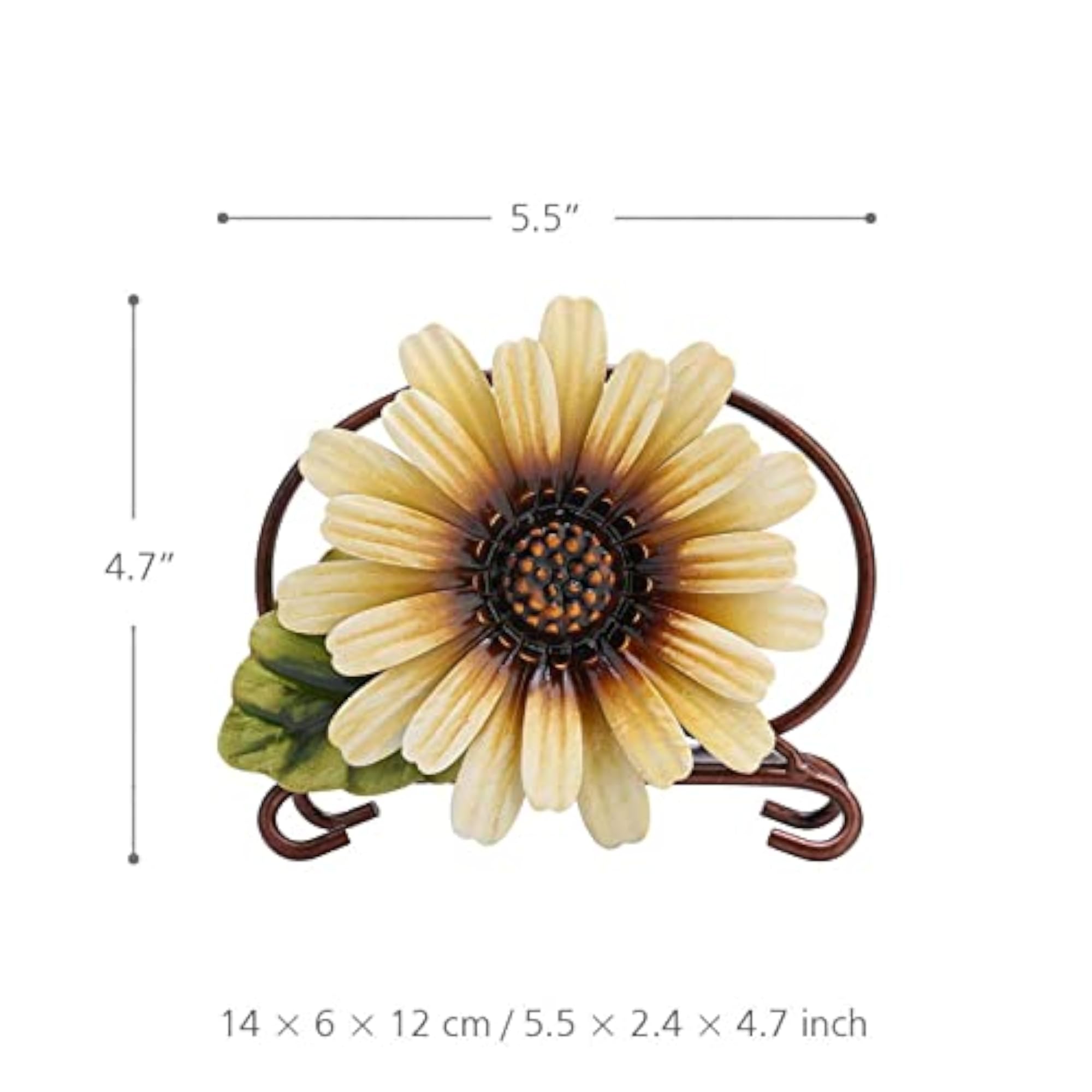 Sunflower Vintage Style Serviette Holder Napkin Dispenser