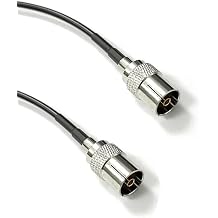 RG174 Cable IEC PAL DVB-T to SMA/F TV Male Plug & Female Jack RF Jumper Pigtail Adapter 20cmTVK-TVK,15cm