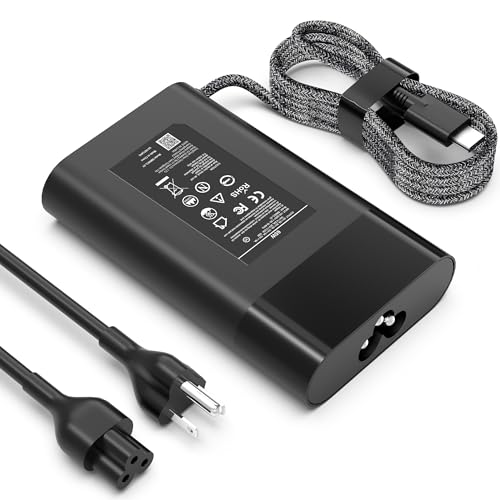 New Slim 65W USB C Laptop Charger Replacement for HP Laptop Charger HP Spectre X360 Elitebook x...