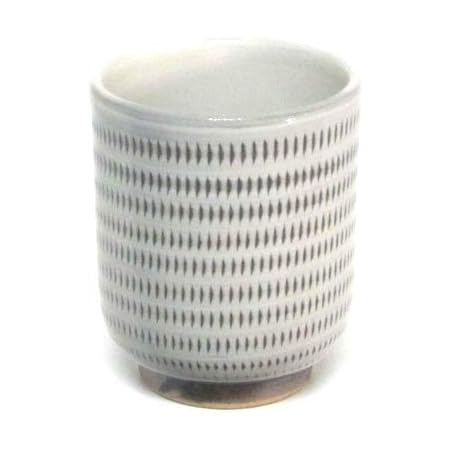 Amazon 和食器 福岡県伝統工芸品 小石原焼 蔵人窯 手作り 湯呑み ゆのみ とびかんな 大 湯呑み