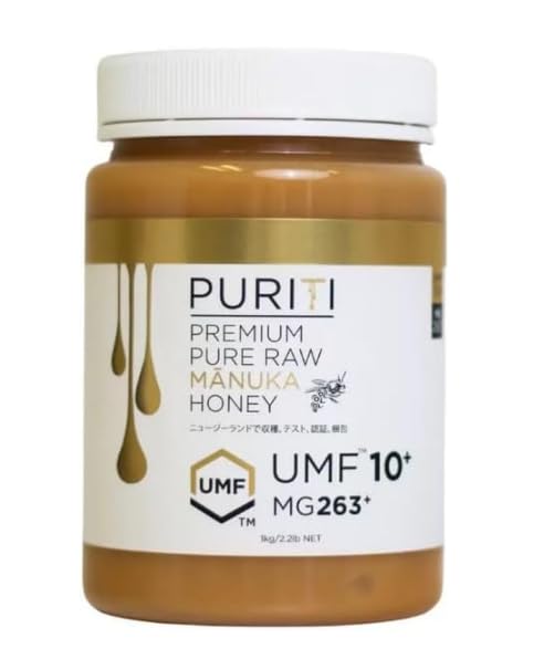 Amazon | Puriti プレミアム マヌカハニー UMF10+, 1kg