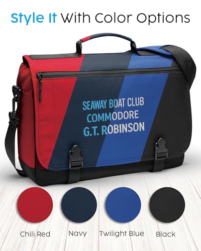 Bolso Mensajero Personalizado para Laptop 5 Pack Negro miniatura 6