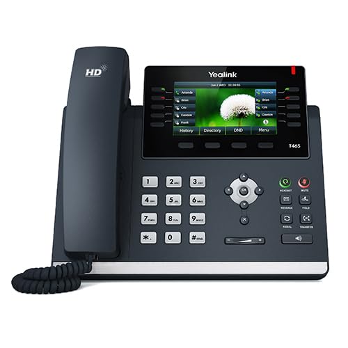 Teléfono IP Yealink SIP-T42S con 12 líneas y pantalla gráfica miniatura 3