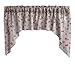 Zen Creative Designs Floral Butterflies Print Swag Cotton Window Valance Home DÃ©cor Bedroom Nursery Kitchen Window (Pink)