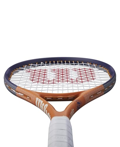 Image of Wilson Roland-Garros Equipe Tennis Racket, 4-1 /2 inch (4), Navy /White