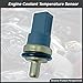 158-0784 Coolant Temperature Sensor Compatible with Audi A3/A4/A6/Q7/S5/S6/TT Quattro, Volkswagen Beetle/Eos/Golf/GTI/Jetta/Passat/Touareg – Replaces 06A-919-501-A, 06A919501A