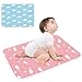 SaponinTree Tappetino per Cambio Bambino Pannolino, Riutilizzabile Portatile Impermeabile Coprimaterasso Salvapipi Lavabile Proteggi Materasso Assorbente Cotone Salvamaterasso(50 * 70cm)