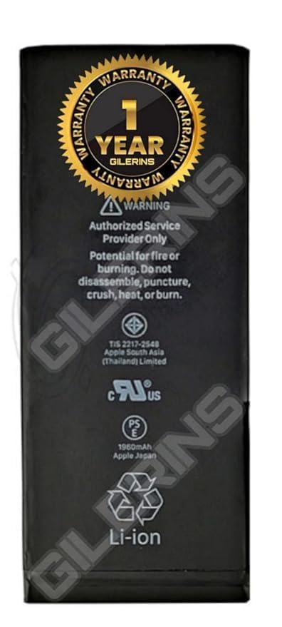 Image of GILERINS Original Battery for iPhone 7 / 7G / A1760 / A1778 / A1779 / A1780 Battery with 1 Year Warranty ** (CAR114)