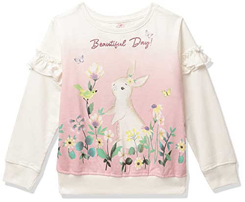 Image of Max Girls Graphic Print Round Neck T-Shirt