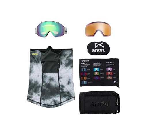 Image of Anon M4 Toric Snow Goggles + Bonus Lens + MFI Face Mask - Low Bridge Fit