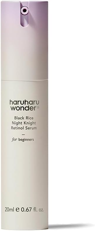 wonder Black Rice Night Knight Retinol Serum, Refining & Smoothing, Firms Skin, Reduces Fine Lines, Hydrating Formula, 0.67 fl.oz