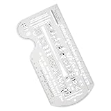 BESPORTBLE Notenschablone Notensatzschablone Notensatzschablone Notensatzlineal