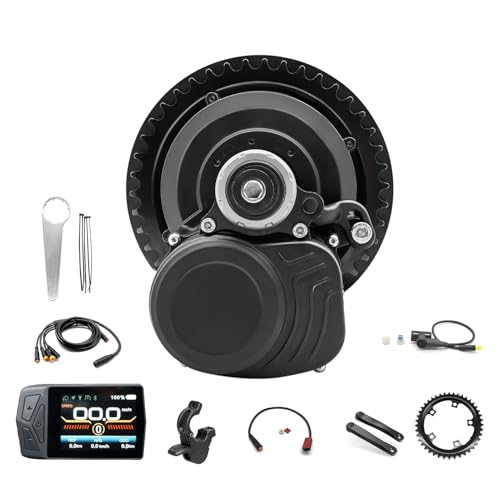 ESOULBIKE TSDZ2B 36V 250W EBike-Umrüstkit – TongSheng Hochwertiger Mittelmotor-Antriebssatz mit Drehmomentsensor (DFL11)