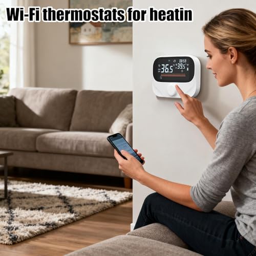 Thermostat capteur programmable pour bureau, salon et serre