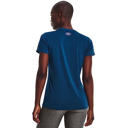Image of Under Armour Womens Tech V-Neck Short-Sleeve T-Shirt