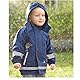 Sterntaler Unisex Baby Regenjacke mit Innenjacke Rain Jacket, Marine, 128