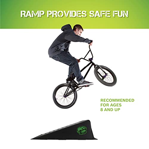 Ten-Eighty Mini Kicker Launch Ramp For Skates, Skateboards, Bikes, And Scooters, Black #TOP4