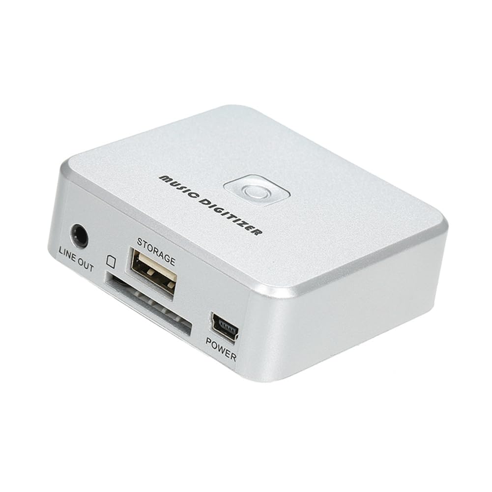 Numériseur de Musique Lecteur de Musique Enregistrer de la Musique Analogique sur Une Carte SD Clé USB Mini Port USB Lecture Télécommande