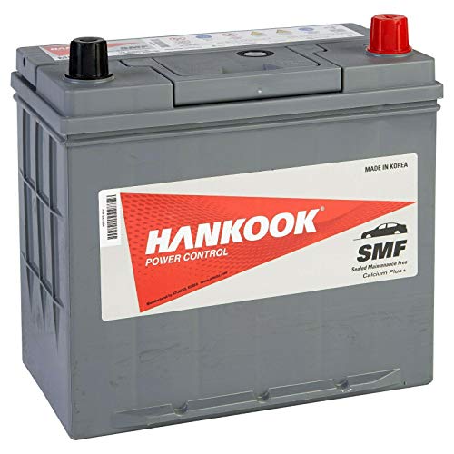 Hankook MF54523 45Ah Batterie de Démarrage Pour Voiture 12V 360A 234x127x220mm Cover