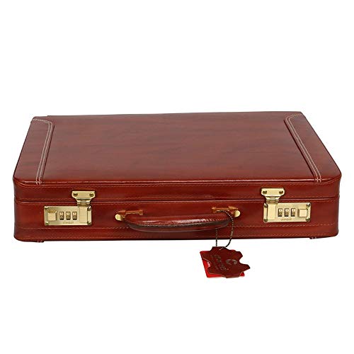 Red Cherry Genuine Leather Business Briefcase Office Bag for Men with 15.6 Inches Laptop Compartment Tan (B08KT4W84L) Amazon Price History, Amazon Price Tracker
