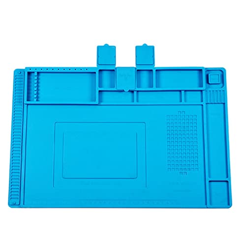 High-Temperature Resistant Silicone Table Mat Phone Repair Workbench Anti-Static Belt Magnetic Part Suction Desk Mat