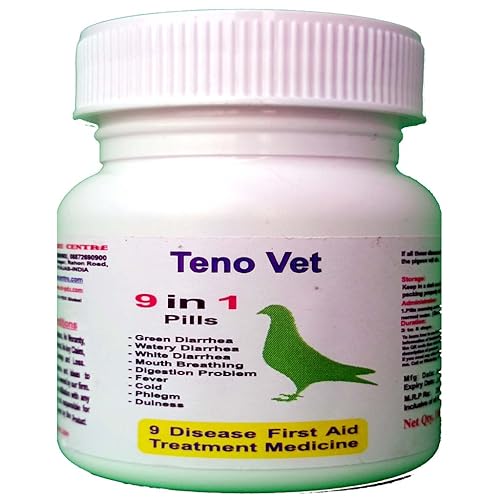 9 in 1 Pills || Cover 9 Disease Pigeon Medicine || Pigeon Products || Pet Supplies by Dr PDX (100-Pills)