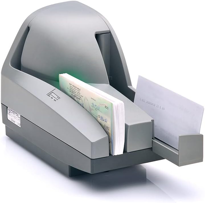 Digital Check TS240 Check Scanner - 50 DPM, No Inkjet Printer