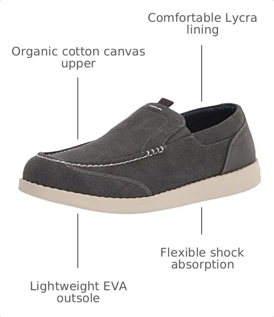 Image of Nunn Bush Brewski Canvas Moccasin Toe Venetian Slip-On