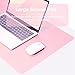 TOWWI Dual Sided Desk Pad, Large Desk Mat, Waterproof Desk Blotter Protector Mouse Pad, Leather Desk Pad Large for Keyboard and Mouse (36