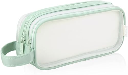 Miniatura 10 de iSuperb Estuche Pequeño para Lápices, Bolsa de Lápices Linda, Organizador de Bolígrafos Estético, Bolsa de Lápices para Niñas, Niños, Estudiantes