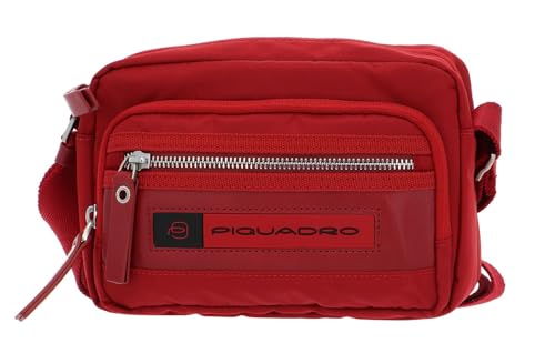 Piquadro PQ-Bios Crossbody Bag in tessuto eco e pelle