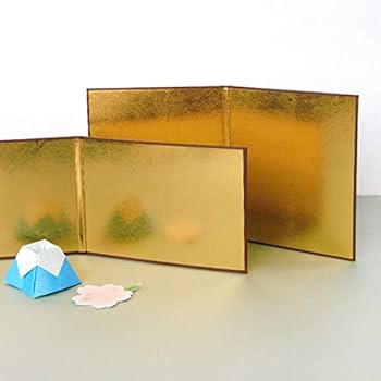 色紙屏風 木製箱付き 色紙屏風 木製箱付き