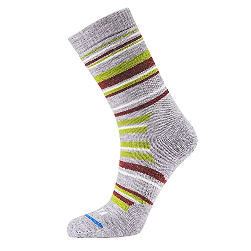 Medium Hiker (Striped) - Crew Light Grey