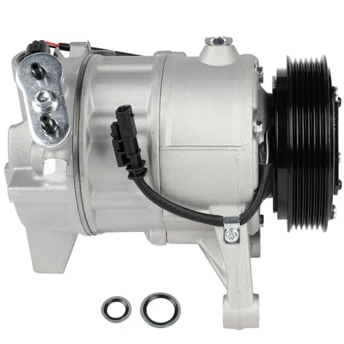 Image of ECCPP AC Compressor Direct Fit for Buick LaCrosse V6 3.6L 2012 | for Cadillac SRX V6 3.6L 2012-2016 97586,98586 Fast Cooling AC Compressor with Clutch Low Vibration Fuel Efficient