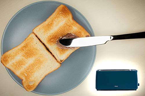 Toaster Langschlitz Türkis Langschlitztoaster Regelbarer Thermostat 7 Stufen Breitschlitztoaster (Breiter Schlitz - 800… – Bild 3