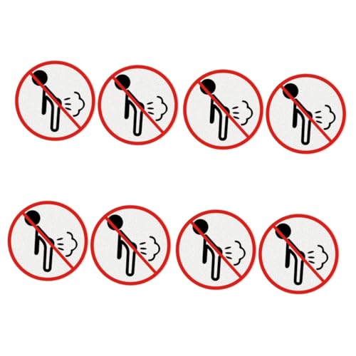 Calcomanías reflectantes No Farting autoadhesivas de vinilo para ventanas de coches planos 2