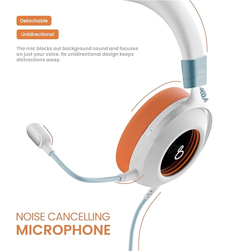 Image of Armor Version.H1 Wired Over Ear Gaming Headphones with Mic (Detachable) | 50mm Neodymium Drivers with 7.1 Surround Sound & Noise Cancellation | RGB Loop Lights & Type C | for PC /PS /Xbox /Nintendo