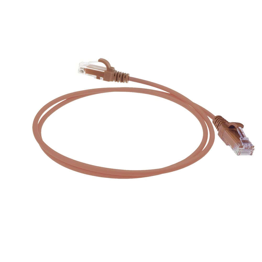 ACT CAT6 Network Cable, U/UTP LSZH LAN Cable, Thin 3.8 mm Slimline, Flexible Snagless Ethernet Cable with RJ45 Connector - Image 2